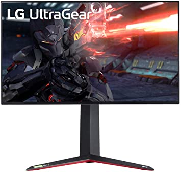 LG 68cm/27'' (3840x1600) UltraGear 27GN950-B Gaming Curved 144Hz 16:9 1ms 2xHDMI DisplayPort USB VESA UWQHD  Black Red