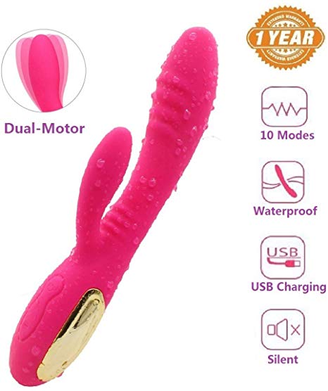 Hand Held Waterproof Personal Therapy Rechargeable 10x Multi-Speed Vibrator Energy Efficient Travel Friendly LED Light Body Massager (pink-ml920)
