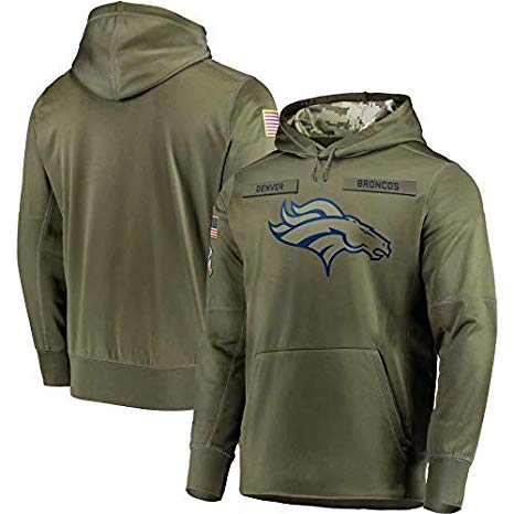 Dunbrooke Apparel Denver Broncos Salute to Service Hoodie Camo for Men Women Youth