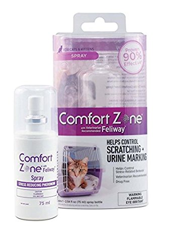 Comfort Zone Spray with Feliway for Cats .75ml