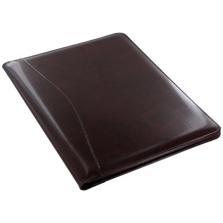 Royce Leather Shiny Leather Writing Portfolio, Writing Pad, Presentation Fold...