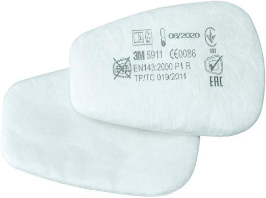 3M 5935 P3R Particulate Pre-Filter, Pair, Pack of 10