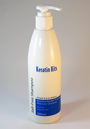 Brazilian Keratin Salt-Free Aftercare Shampoo 300ml by Keratin Kits