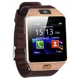 Buyee Dz09 Bluetooth Smart Watch Wristwatch with Camera Sync to Android IOS Smart Phone Samsung S5  Note 2  3  4nexus 6htcsonyhuawei and Other Android Smartphones Golden