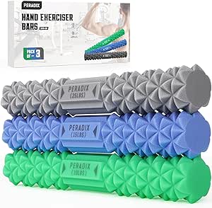 Peradix Tennis Elbow Therapy Bar, Flexible Resistance Exercise Bar for Physical Therapy, Relieve Tendonitis & Enhances Golfers Elbow Strengthener Set