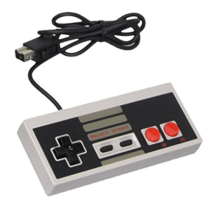 Tekdeals Game Controller Gamepad for Nintendo Classic Mini Edition Video Game System with 6' Foot Ft Cable Cord