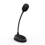 Stony-Edge Simple Webcaster Gooseneck Microphone For iPhone Smartphone Tablet Laptop and Desktops
