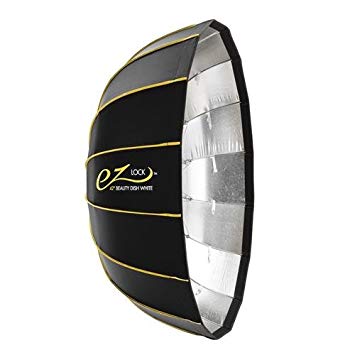 Glow EZ Lock Collapsible Silver Beauty Dish (42")