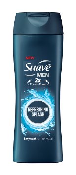 Suave Men Body Wash Refreshing 12 Fl Oz