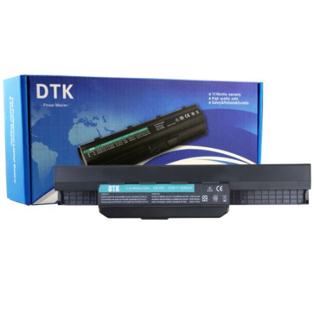 Dtk® New Laptop Battery for ASUS A32-K53 A42-K53 K43JC, K43JM, K43JS, K43JY, K43S, K43SC, K43SD, K43SE, K43SJ, K43SR, K43SY, K43SV, K43T, K43TA, K43U, K53 Series, K53B, K53BY, K53E, K53F, K53J, K53JA, K53JC, K53JE, K53JF, K53JG, K53JN, K53JS, K53JT, K53S, K53SA, K53SC, K53SD, K53SE, K53SJ, K53SN, K53SV, K53T, K53TA, K53U, X43 Series, X43B, X43BY, X43E, X43J, X43JE, X43JF, X43JR, X43JX, X43S, X43SJ, X43SR, X43SV, X43T, X43U, X43, A83,A84, K54, K84, P43, P43S, P53, X44, X54, X84, X84H, 6cells 5200MAH/56WH