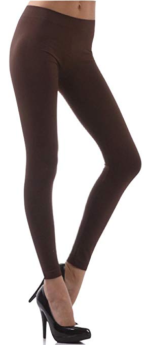 ToBeInStyle Women's Footless Elastic Leggings