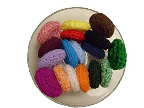 HANDMADE SCRUBBIES Nylon Net Pot Pan Scrubbers SET of FOUR (4)!!!!Perfect for Giving to Self, Family, Friends!!!