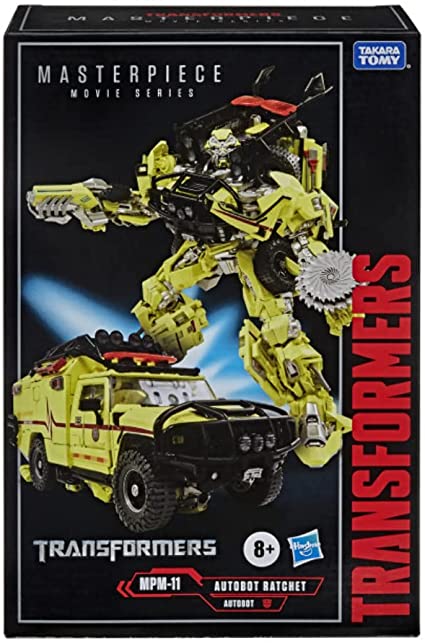 Transformers Movie Masterpiece Series MPM-11 7.5 Inch Autobot Ratchet- &nbsp;from Transformers Movie 1– Collectors Action Figures and Kids Toys- Ages 8