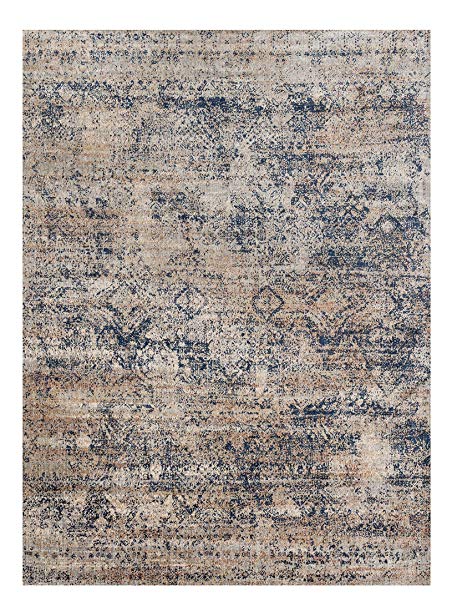 Loloi ANASAF-13MIBBC0F0 Anastasia Collection Area Rug 12'-0" x 15'-0" Mist/Blue