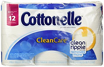 Cottonelle Clean Care Toilet Paper, Double Roll (6 Rolls)