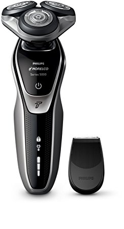 Philips Norelco Electric Shaver 5500 Wet & Dry, S5370/86, Frustration Free Packaging