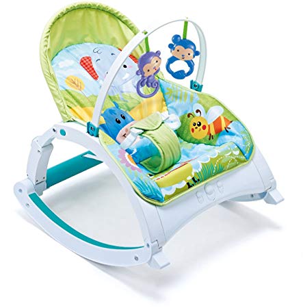 Webby Fiddle Diddle Baby Multipurpose Rocker (Multicolour)