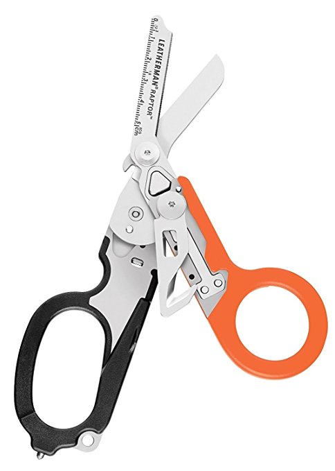 Leatherman - Raptor Shears, Black-Orange with MOLLE Compatible Holster