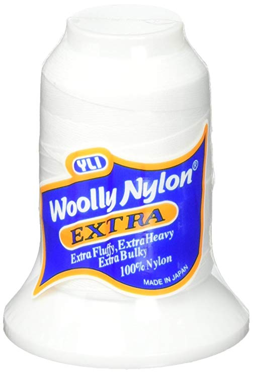 YLI 21305-WHT Woolly Extra Nylon Thread, 300m, White