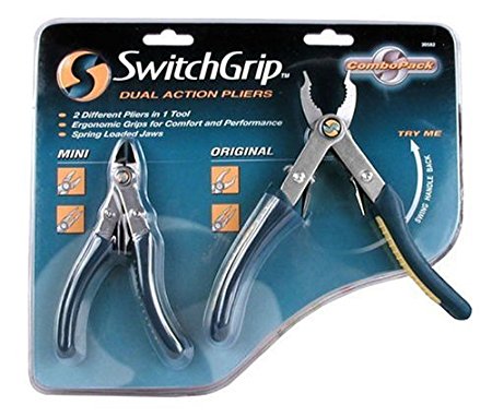 Allied Tools SwitchGrip 30582 Dual Action Plier Combo Pack