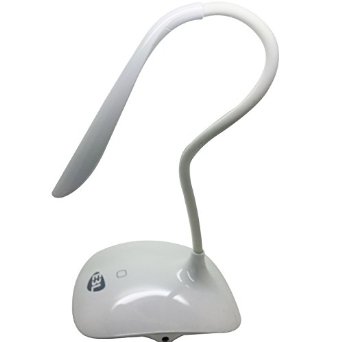 Clearance! E3L Touch-sensitive Dimmable LED Desk Lamp, 3 Level of Brightness Table Lamp (White)