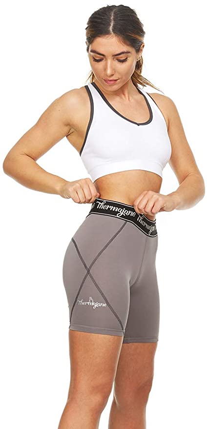 Thermajane Women's Compression Shorts Great for Workouts Volleyball, Biking, and Yoga Athletic Shorts