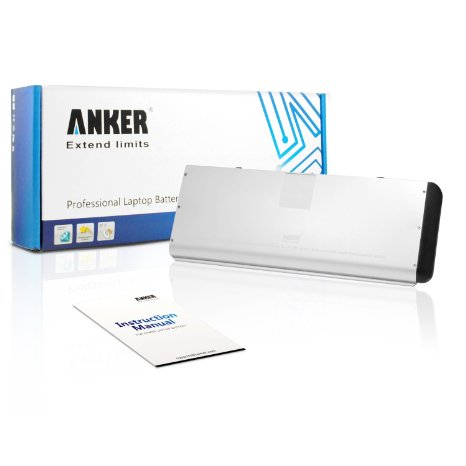 Anker Laptop Replacement Battery Pack [Li-ion 4200mAh/45Wh] for Apple 13" Macbook A1280 A1278 Late 2008, with 18 Month Warranty