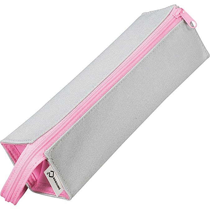 Kokuyo C2 Tray Type Pencil Case - Light Gray Pink