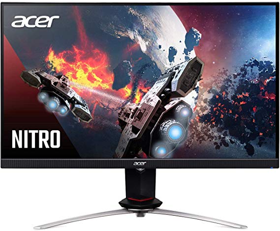 Acer Nitro XV273 Xbmiiprzx 27" Full HD (1920 x 1080) IPS AMD Radeon FreeSync & G-SYNC Compatible Gaming Monitor,240Hz,VESA Certified DisplayHDR400,Up to 0.1ms Response Time (1xDP, 2xHDMI&4 x3.0 Ports)