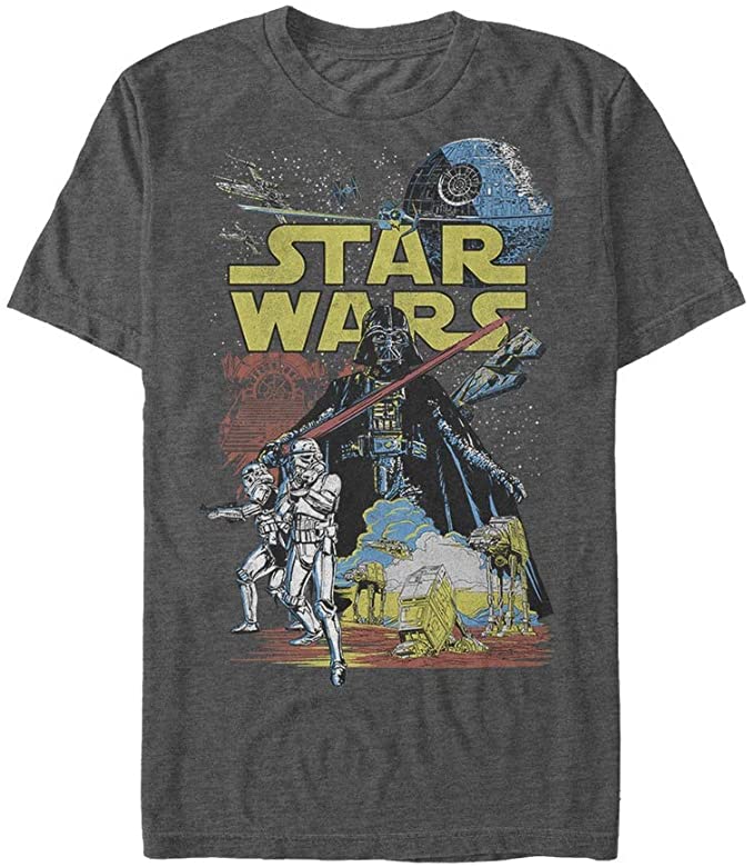 Star Wars Men's Rebel Classic Graphic T-Shirt