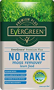 Evergreen No Moss No Rake Moss Remover Lawn Feed 50m2