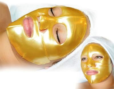 Jovena Beauty Gold Collagen Face Mask for Anti Aging Pack of 4
