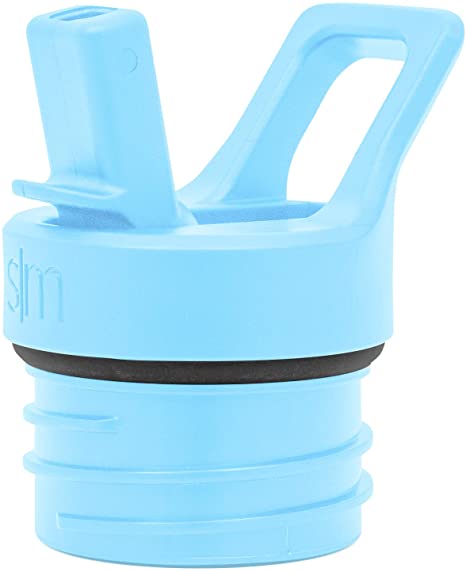 Simple Modern Ascent Straw Lid Top Handle - Fits All Ascent and Hydro Flask Standard Mouth Water Bottle Sizes - Leak Proof, Double Wall Insulated Straw Lid -Robin's Egg