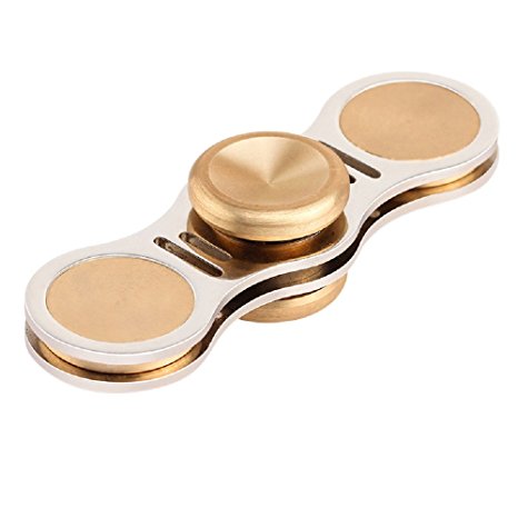 Aukwing EDC spinner fidget toys,Ultra Durable High Speed fidget spinners brass material Stress Reducer,Rotate for 4-7 minutes