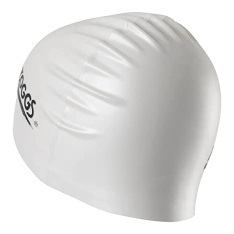 ZOGGS Silicone Cap for Swimming, Color - White
