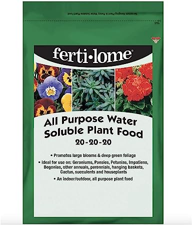 Fertilome 11722 All Purpose 20-20-20 Water Soluble Plant Food - 3 lbs.