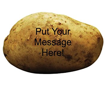 Send A Message On A Real Potato Gag Gift