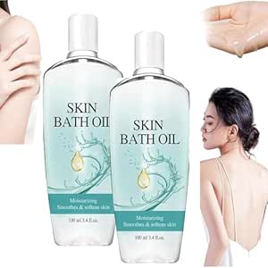 Generic 2PCS Women's Original Bath Oil Skin So Soft Original Bath Oil, Original Skin Bath Oil So Soft, Skin Moisturizing Smoothes and Softens Skin Soft for Women Men