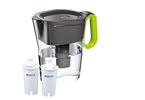 Brita Wave Pitcher with 2 Advanced Filters - Green/Gray