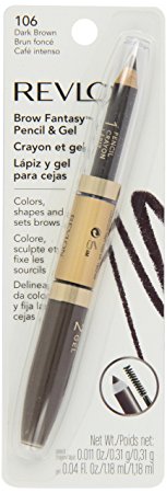 Revlon Brow Fantasy Pencil and Gel, Dark Brown