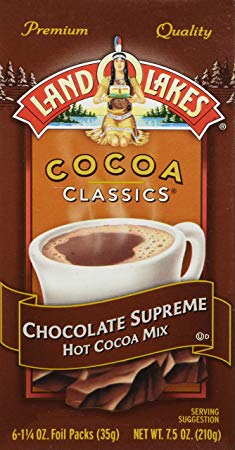 Land O Lakes Cocoa Classics Hot Cocoa Mix Chocolate Supreme - (1 Box/6 Packs)