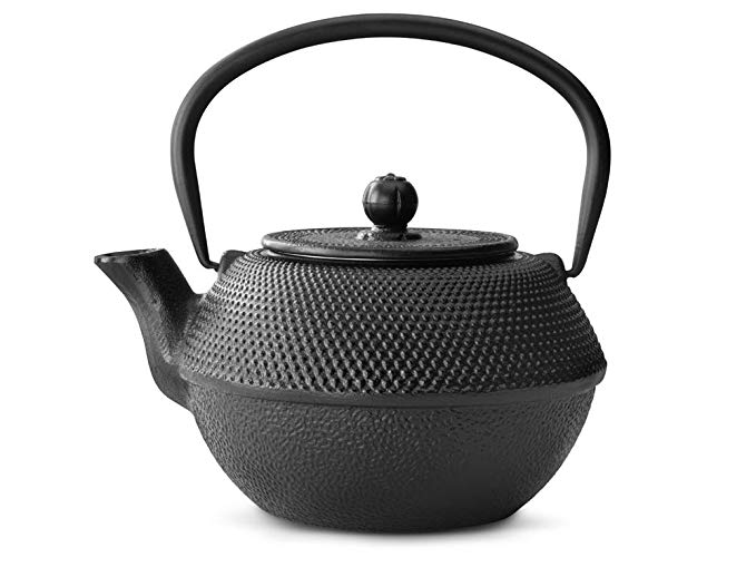 bredemeijer Jang Teapot, 1.2-Liter, Black Cast Iron