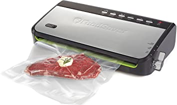 Electric Stainless Steel FoodSaver Vacuum Bag Sealer