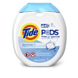 Tide PODS Free and Gentle HE Turbo Laundry Detergent Pacs 81-load Tub