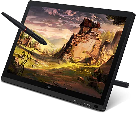 Artisul D22S 21.5 inch Graphic Tablet with Screen Pen Display, 8192 Levels Pen Sensitivity with 60°Tilt,1920x1080 FHD Graphic Drawing Monitor 100% sRGB Included Adjustable Stand