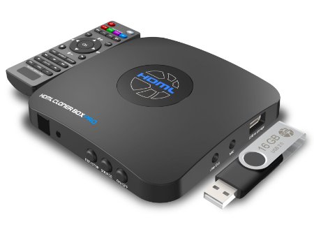 HDML-Cloner Box Pro, Instant playback after capturing game and streaming videos to USB storage device/PC.
