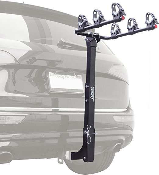 Critical Cycles Lenox Hitch Mounted Bike Rack with 2-Inch Receiver