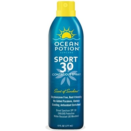Ocean Potion Sport Cooling Sunscreen Spray, SPF 30 6 oz ( Pack of 1 )
