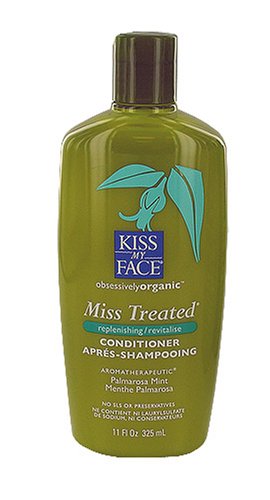 Kiss My Face Organic Conditioner, Miss Treated for damaged hair, 11 oz
