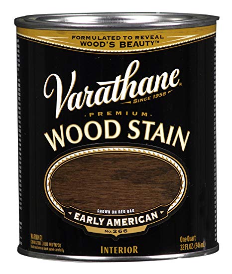 Varathane 211729H Premium Wood Stain, Quart, Early American